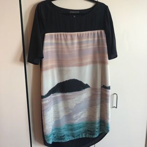 Silk shift dress - great for work or with sneakers